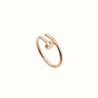 Juste Un Clou Rose Sculpted Nail Ring