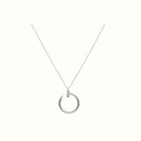 Juste Un Clou Pavé Circle Necklace