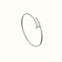 Juste Un Clou Slim Pavé Nail Bracelet