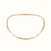 Love Rose Alternating Accent Collar Necklace