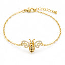 Meliora Honey Bee Chain Bracelet