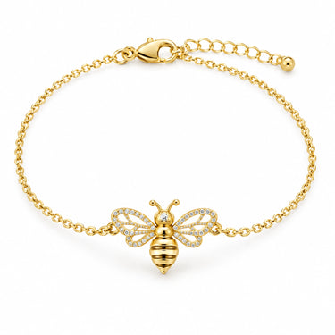 Meliora Honey Bee Chain Bracelet