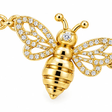 Meliora Honey Bee Chain Bracelet