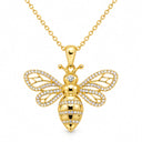 Meliora Honey Bee Pendant Necklace