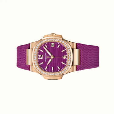 Nautilus 32mm 7010R-013 Purple Dial