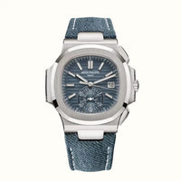Nautilus 41mm 5980/60G-001 Blue Gray Dial