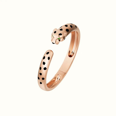 Panthere Spotted Open Bangle Bracelet