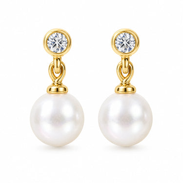 Perla Freshwater Pearl Drop Earrings