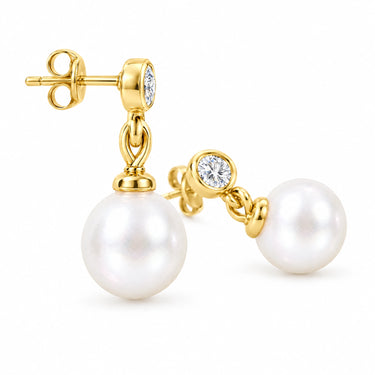 Perla Freshwater Pearl Drop Earrings