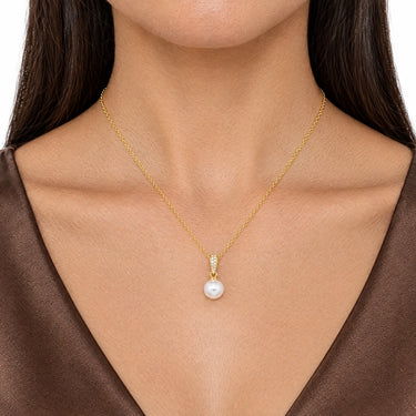Perla Freshwater Pearl Drop Necklace