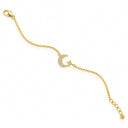 Selene Crescent Star Chain Bracelet