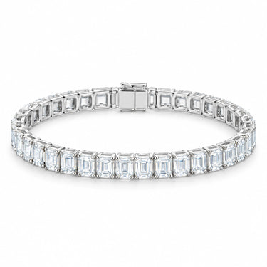 Seraphine Emerald Cut Tennis Bracelet