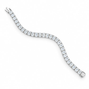 Seraphine Emerald Cut Tennis Bracelet
