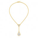 Seraphine Pear Drop Lariat Necklace