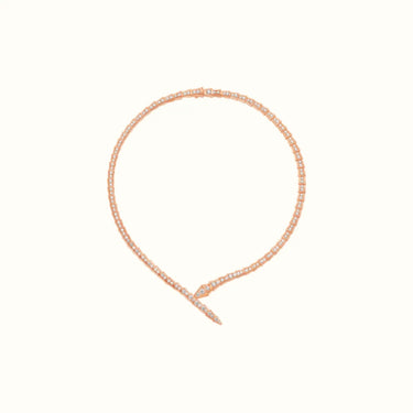 Serpenti Pavé Snake Collar Necklace