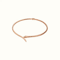 Serpenti Rose Snake Collar Necklace