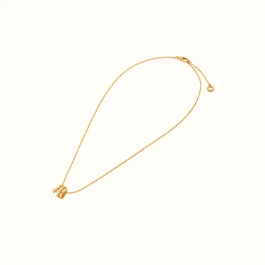 Serpenti Yellow Coil Pendant Necklace