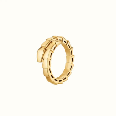 Serpenti Yellow Coil Ring