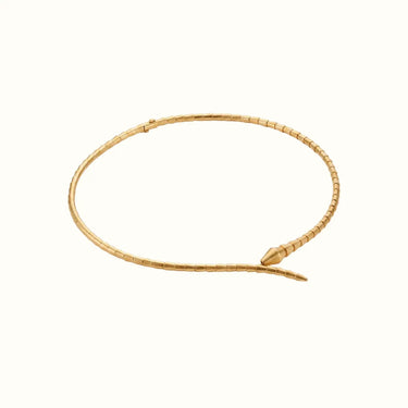 Serpenti Yellow Snake Collar Necklace