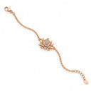 Solenne Lotus Bloom Chain Bracelet
