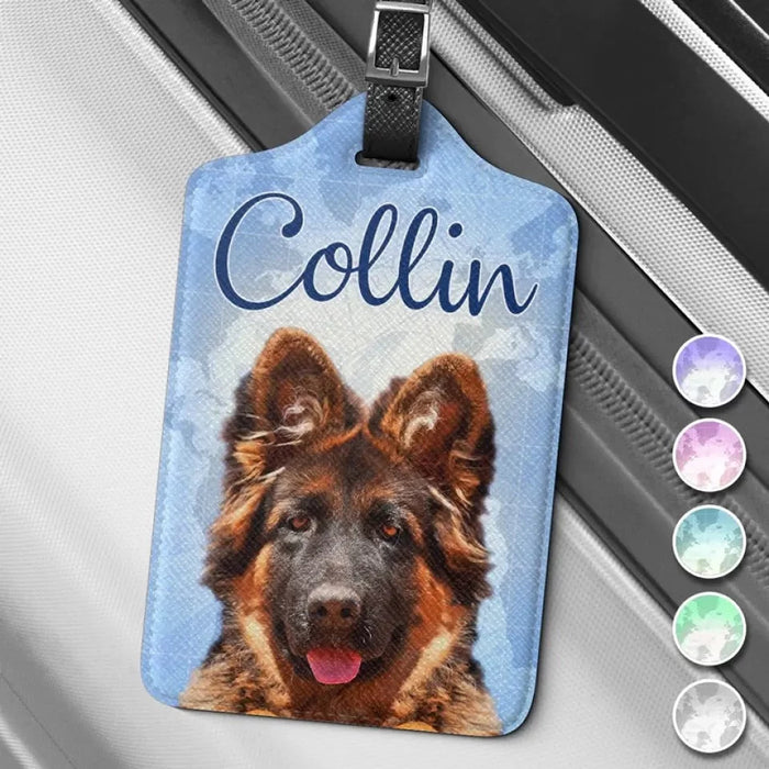 Custom Photo Adventure Together, Stay Forever  - Customizable Travel Luggage Tag - Gift For Travel Lovers
