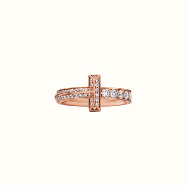 T Rose Pavé Band Ring