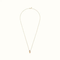 Trinity Tri-Color Interlocking Pendant Necklace