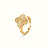 Vintage Alhambra Fluted Clover Ring