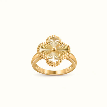 Vintage Alhambra Fluted Clover Ring